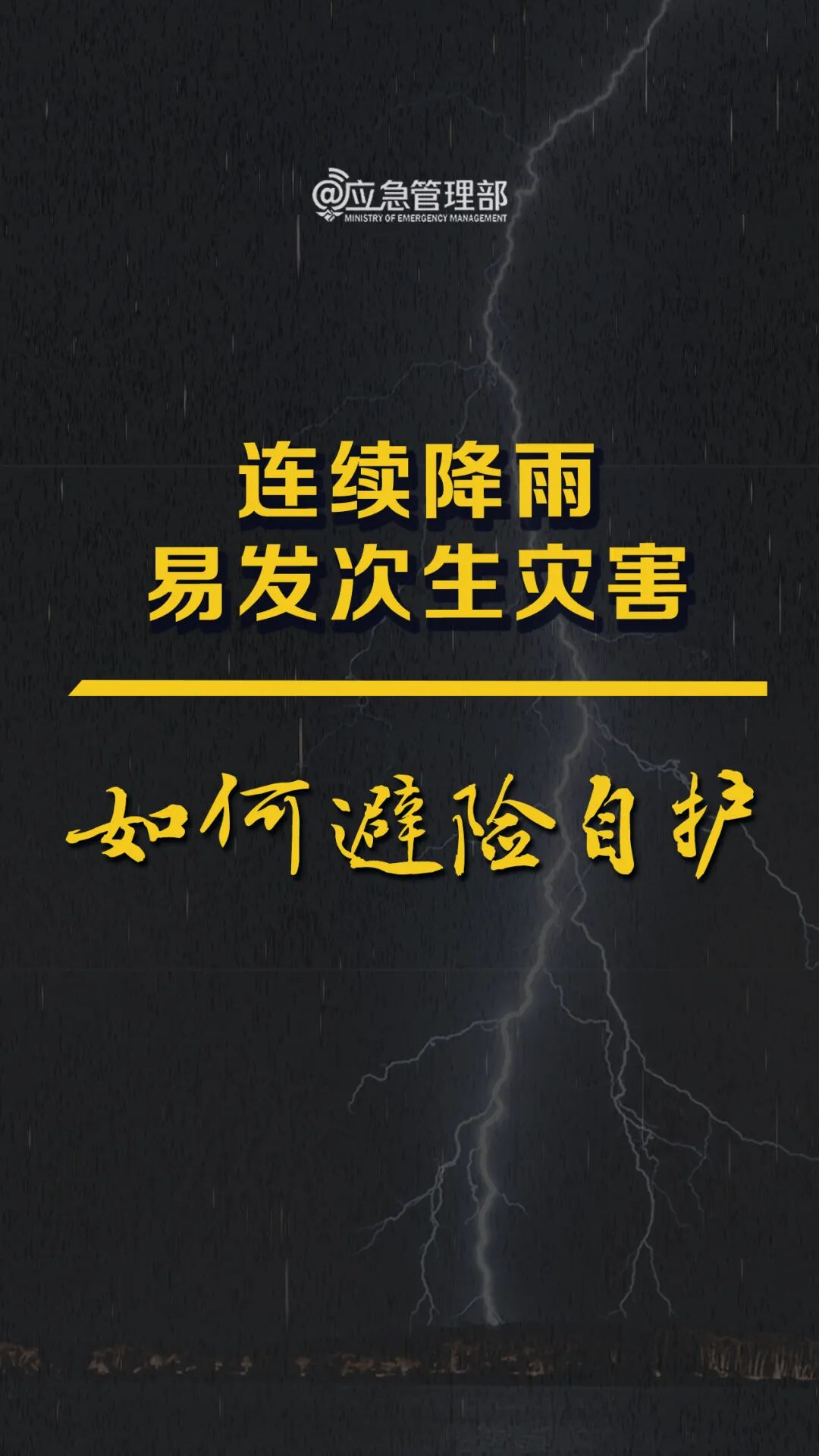 收到暴雨、强对流预警信息后