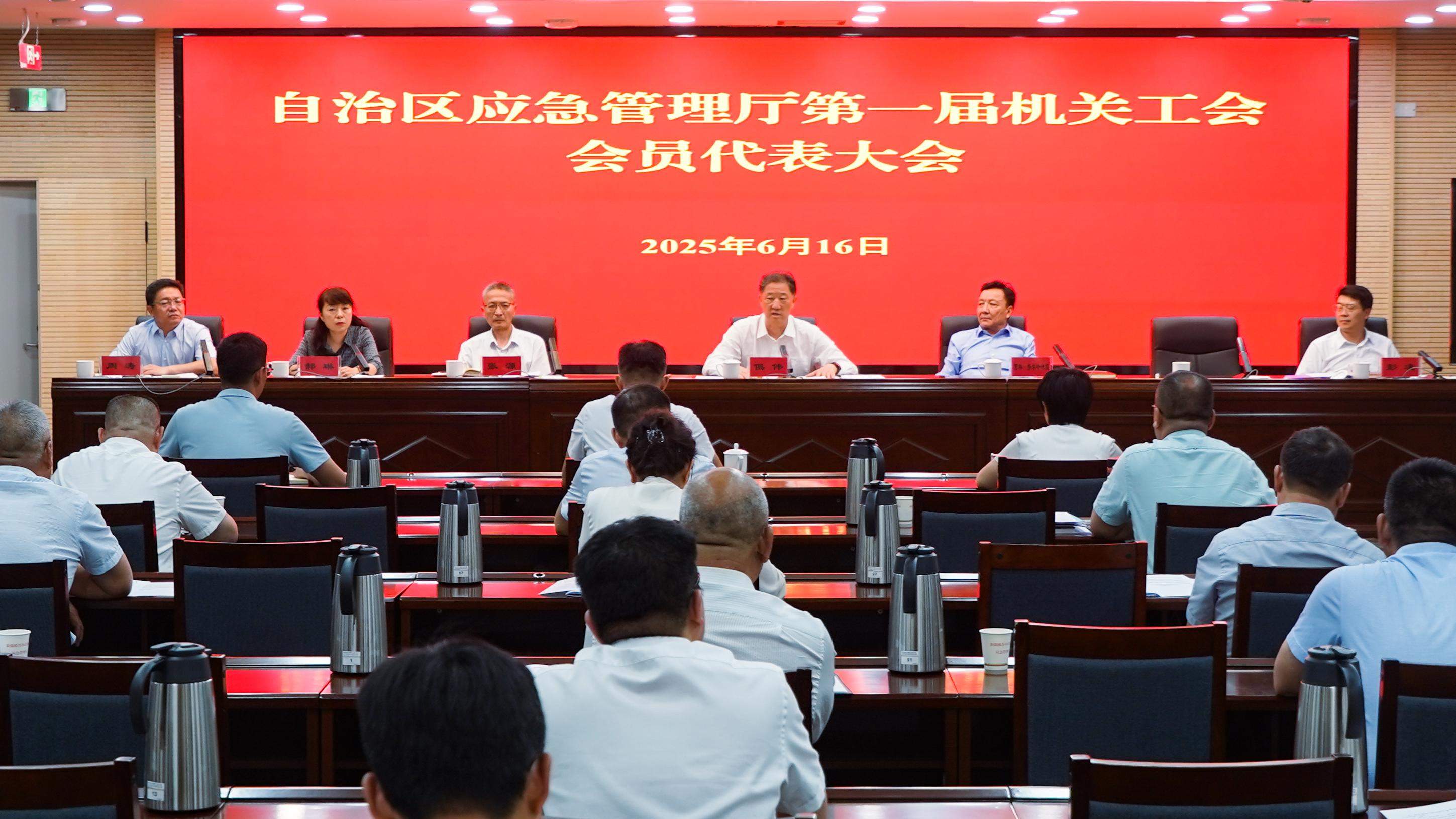 自治区应急管理厅圆满完成新一届机关工青妇群团组织换届选举工作